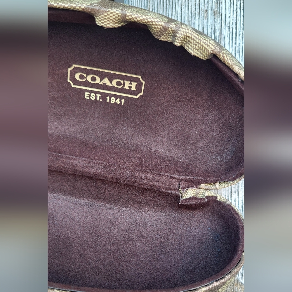 Coach Lillian Tortoise Shell Gradient Lens Sunglasses With Case - Picture 13 of 13